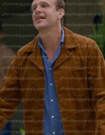 Shrinking S02 Jimmy Laird Jason Segel Brown Jacket