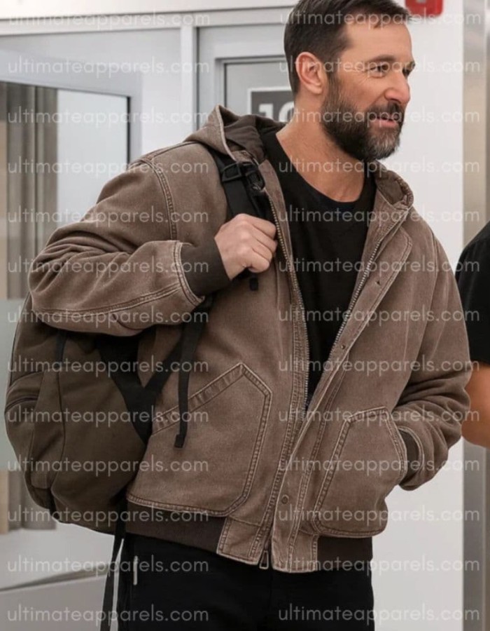 Noah WyleThe Pitt S02 Dr. Michael Robby Brown Jacket