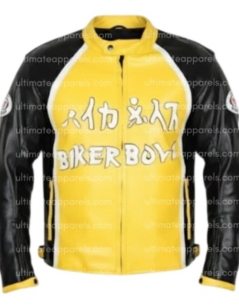 Biker Boyz Derek Luke Kid Yellow Motorcycle Jacket