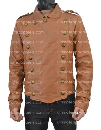 The Rocketeer Billy Campbell Cliff Brown Leather Jacket