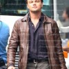 Inception Leonardo DiCaprio Cobb Brown Leather Jacket