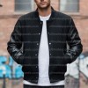 Men's Black Varsity Jacket