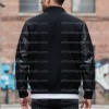Men's Black Varsity Jacket