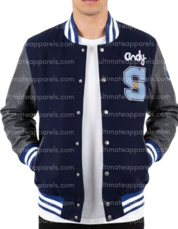 The Breakfast Club Andrew Clark Andy Letterman Baseball Jacket