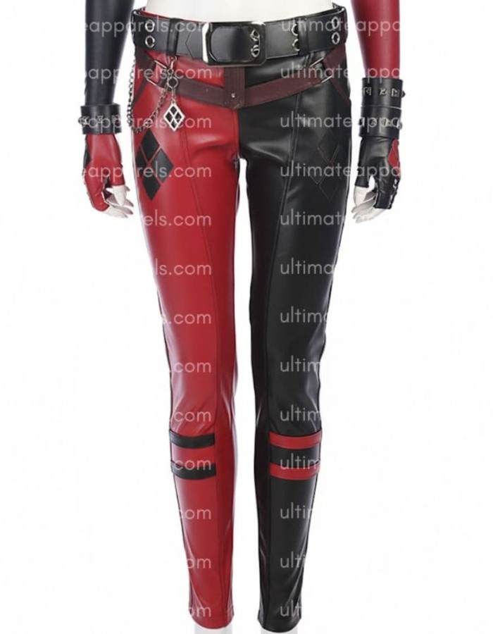 Batman Arkham City Harley Quinn Leather Pant
