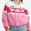 Ralph Lauren Pink Polo Racer Jacket