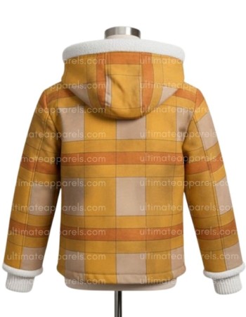 One Piece S02 Inaki Godoy Monkey D. Luffy Plaid Jacket