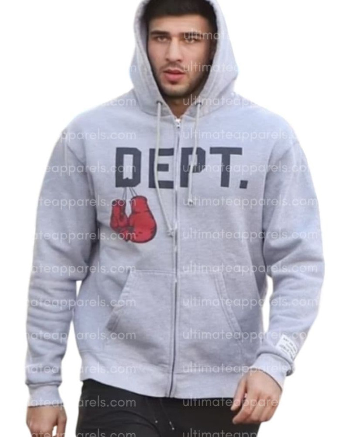 Dept. Tommy Fury Gray Hoodie