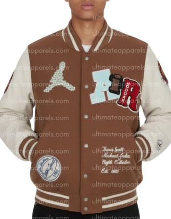 Travis Scott x Jordan Varsity Jacket