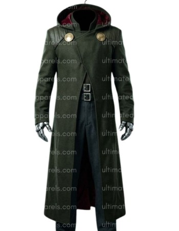 Fantastic Four Doctor Doom Cosplay Costume Trench Coat