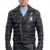Mad Max Rockatansky Mel Gibson Black Biker Leather Jacket