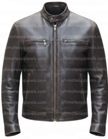 The Shield Vic Mackey Michael Chiklis Black Leather Jacket 