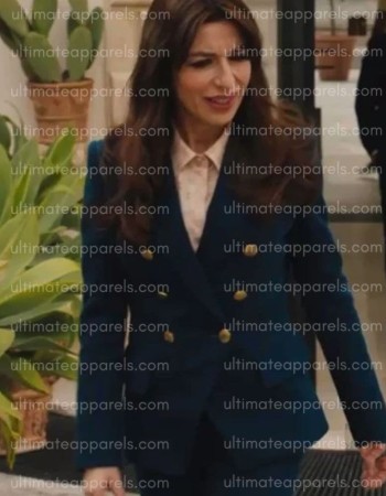 The White Lotus S02 Sabrina Impacciatore Valentina Blue Blazer