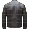 The Shield Vic Mackey Michael Chiklis Black Leather Jacket 