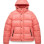 Singer Justin Bieber Pink Puffer Jacket