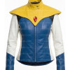 Dispatch Blonde Blazer Mandy Costume Leather Jacket