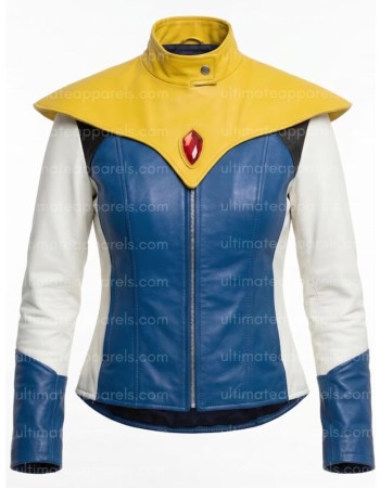 Dispatch Blonde Blazer Mandy Costume Leather Jacket