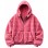 Coachella 2026 Justin Bieber Pink Oversized Hoodie
