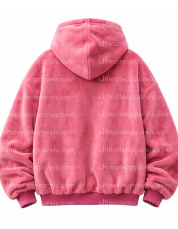 Coachella 2026 Justin Bieber Pink Oversized Hoodie