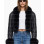 Los Angeles 2026 Hailey Bieber Black Cropped Leather Jacket