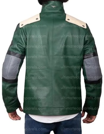 My Hero Academia Izuku Midoriya Deku Costume Leather Jacket