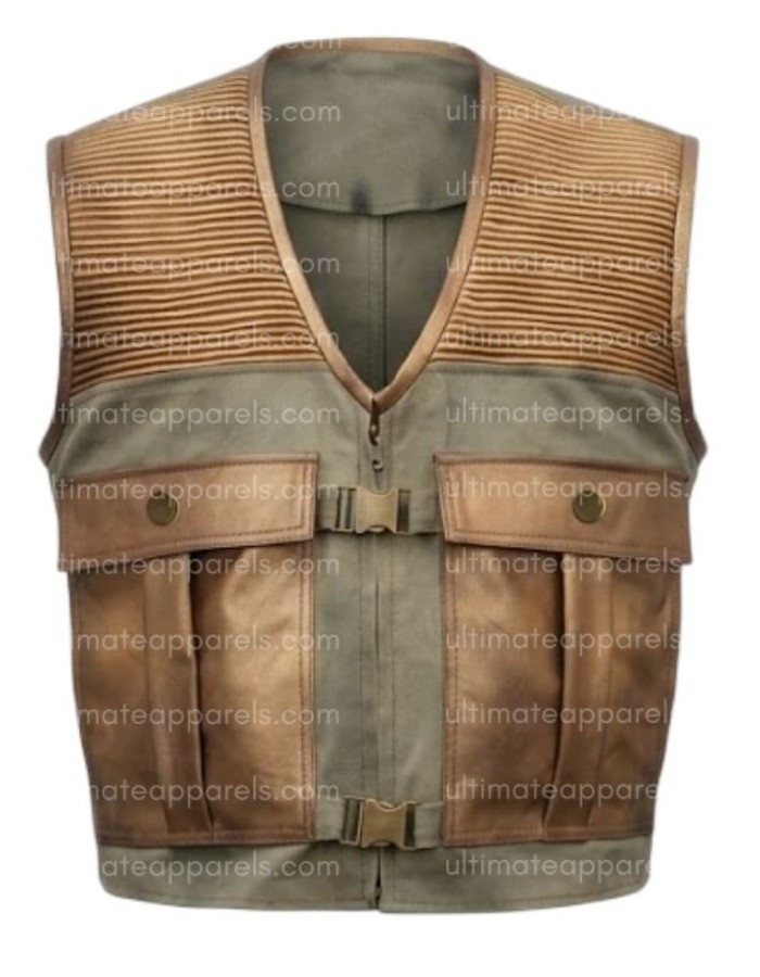 Ryan Gosling The Fall Guy 2024 Brown Vest