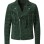 The Forest Wanderer Braided Green Fringe Suede Men’s Jacket