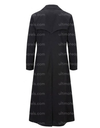 The Matrix Neo Keanu Reeves Black Trench Coat