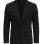 The Midnight Black Suede Fringe Blazer