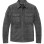 The Transit Charcoal Gray Suede Tassel Jacket