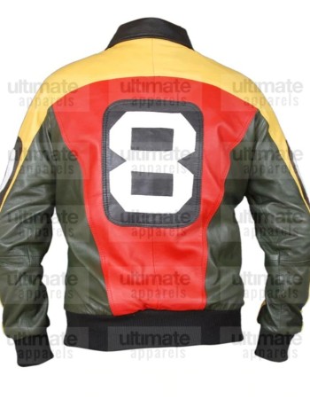 Michael Hoban 8 Ball Leather Jacket