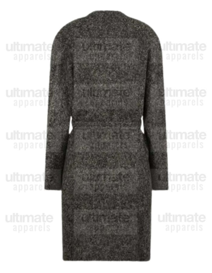 The Undoing Nicole Kidman (Grace Fraser) Grey Wool Cardigan
