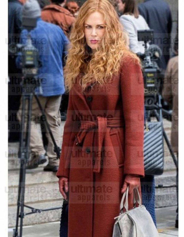 The Undoing Nicole Kidman Grace Fraser Red Wool Coat