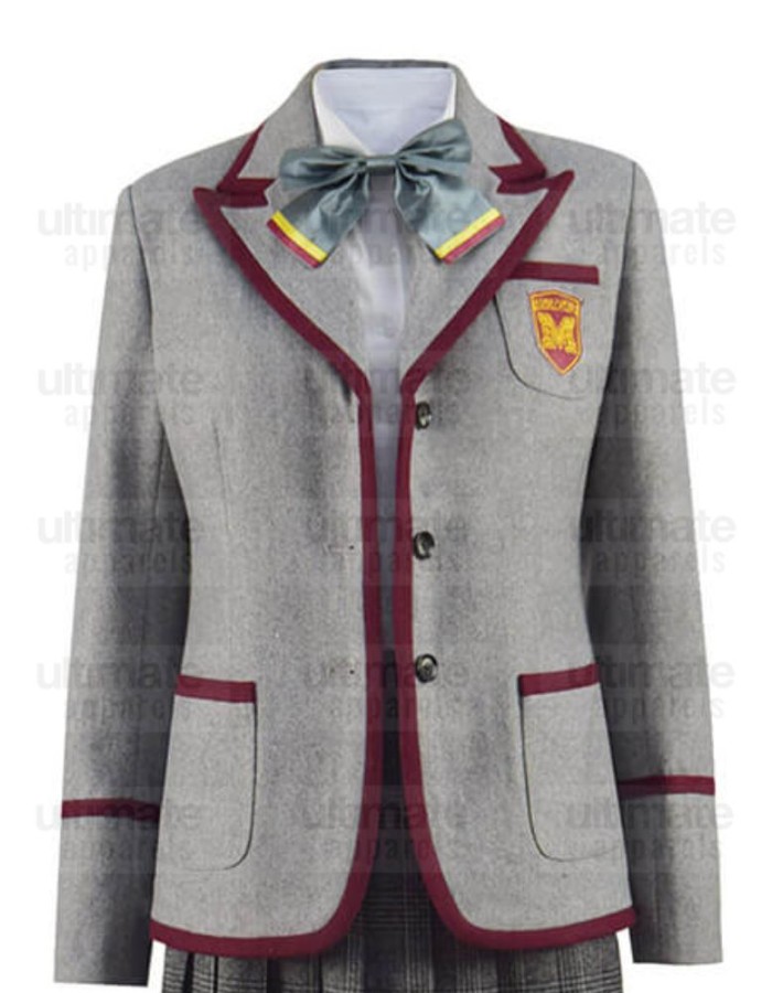 Sex Education S03 Emma Mackey (Maeve Wiley) Uniform Blazer