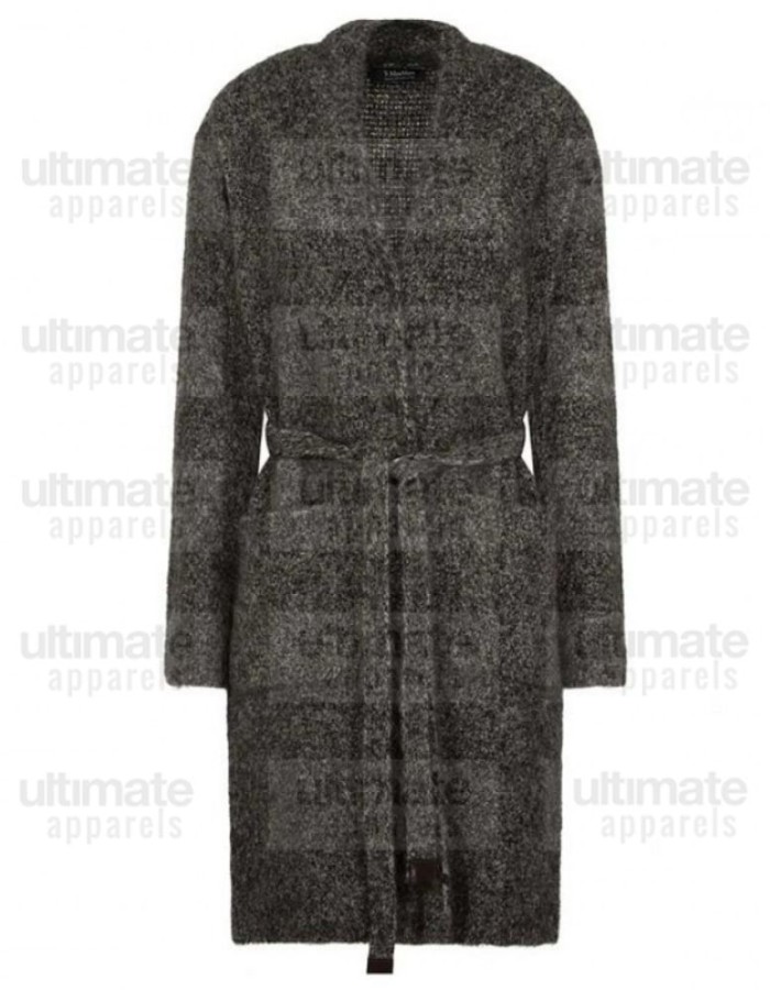 The Undoing Nicole Kidman (Grace Fraser) Grey Wool Cardigan