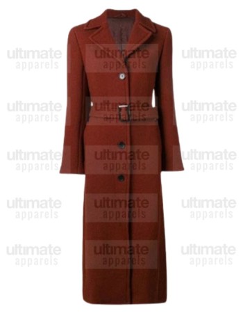The Undoing Nicole Kidman Grace Fraser Red Wool Coat