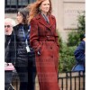 The Undoing Nicole Kidman Grace Fraser Red Wool Coat