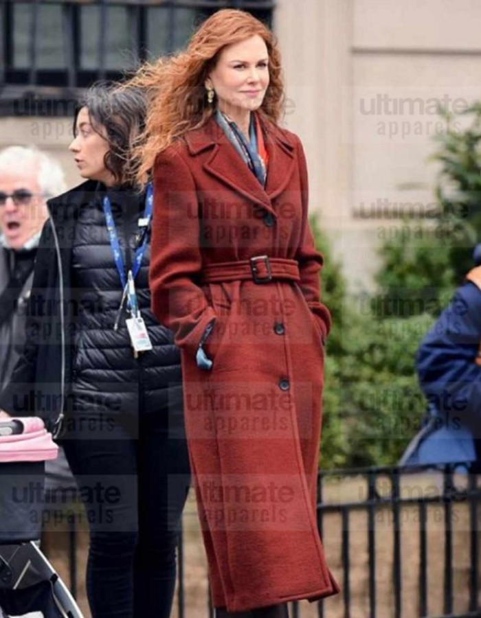 The Undoing Nicole Kidman Grace Fraser Red Wool Coat