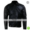 WWE Y2J Chris Jericho Light Up Black Leather Jacket