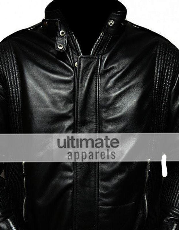 Daft Punk Electroma Black Replica Leather Jacket