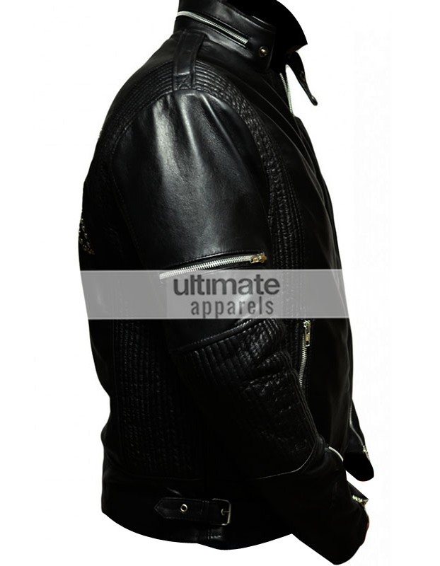 Daft Punk Electroma Black Replica Leather Jacket