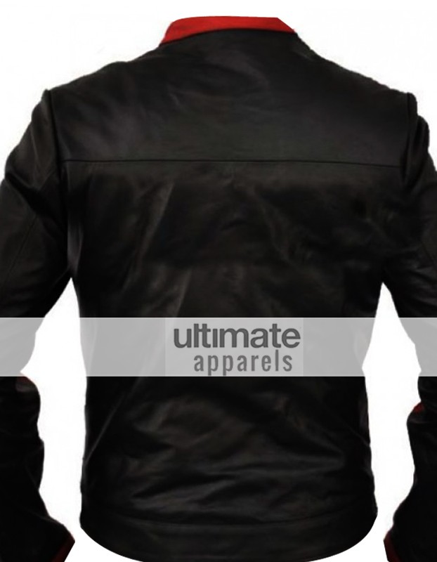 Dark Knight Batman Black Motorcycle Jacket 