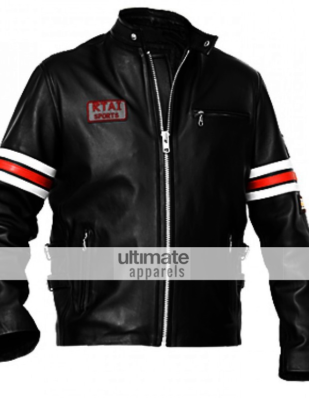 House MD Dr Gregory House Hugh Laurie Black Motorcycle  Jacket