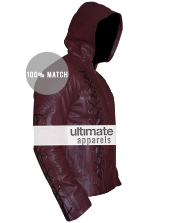 Arrow Season 3 Colton Haynes (Roy Harper) Red Jacket Costume