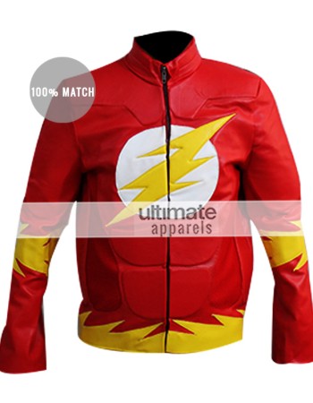 Flash DC Comics Cosplay Inspired Red Jacket Costume