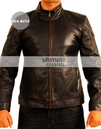 Red 2 Bruce Willis (Frank Moses) Black Men's Jacket 