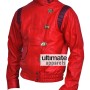 Akira Kaneda Capsule Red Biker Leather Jacket Costume