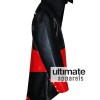 Assassins Creed Connor Kenway Black Red Faux Jacket