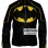 Designers Batman Begins Style Black Biker Leather Jacket
