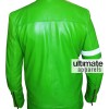 Ben 10 Cartoon Green Leather Jacket Sale
